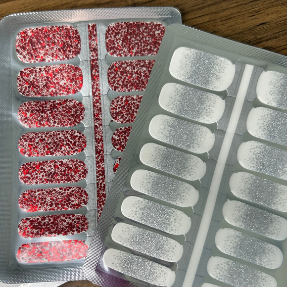 Nail Wraps 4th of July "Favorite Freedoms" 5 Complete SETS! Stars Stripes Hearts - Picture 5 of 15